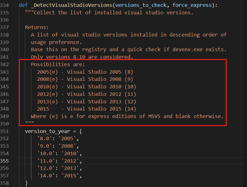 MSVSVersion